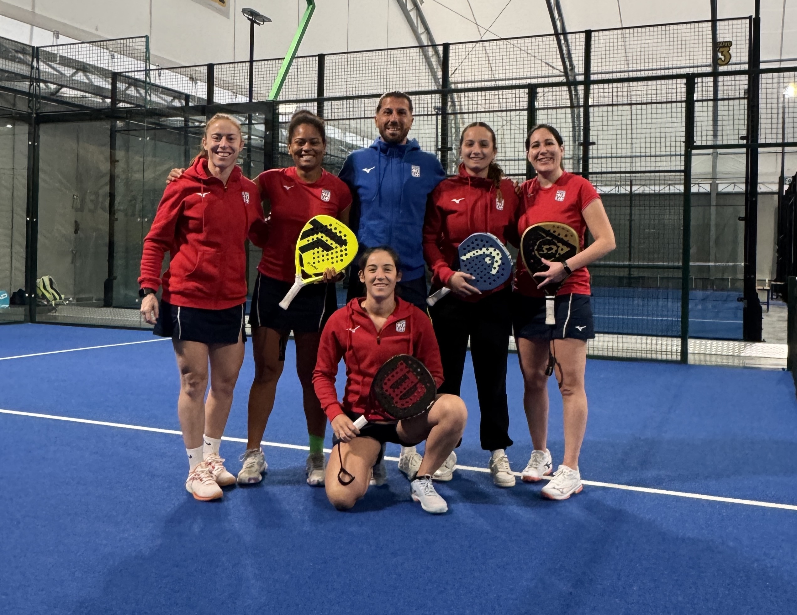Equipo femenino Serie B Tennis Club Cagliari